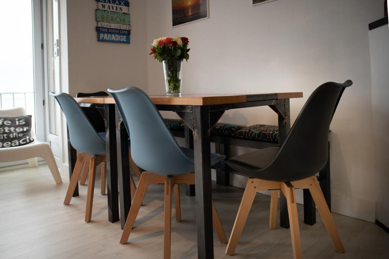 Modern Appartement Met Uniek Zeezicht Koksijde Zewnętrze zdjęcie