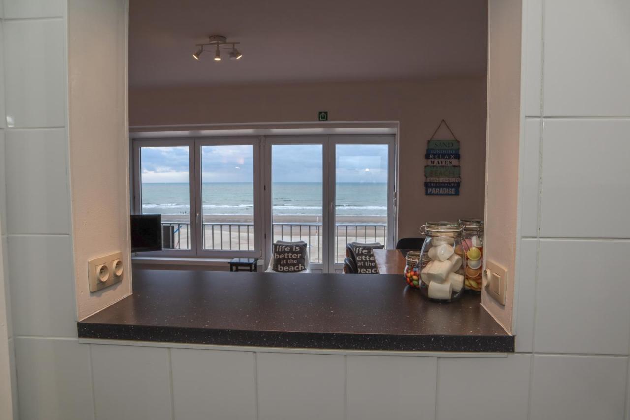 Modern Appartement Met Uniek Zeezicht Koksijde Zewnętrze zdjęcie