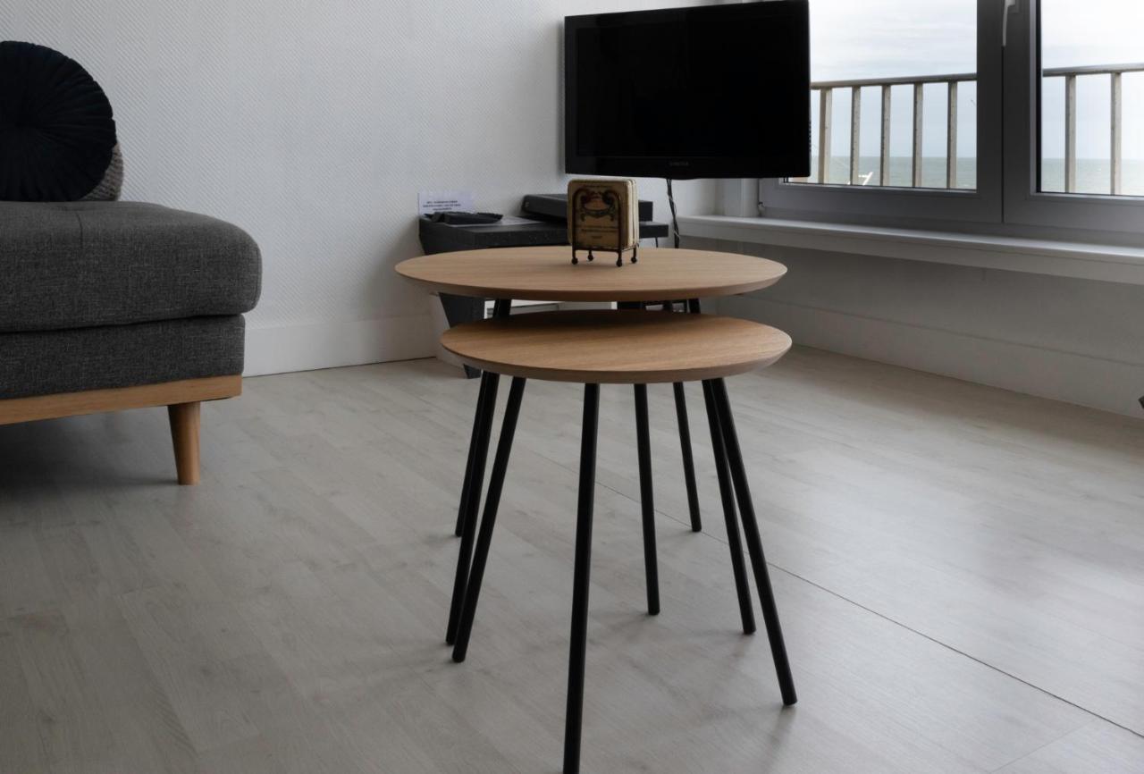 Modern Appartement Met Uniek Zeezicht Koksijde Zewnętrze zdjęcie