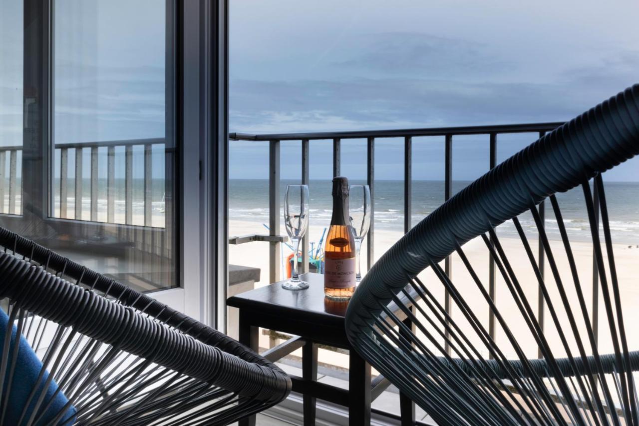 Modern Appartement Met Uniek Zeezicht Koksijde Zewnętrze zdjęcie