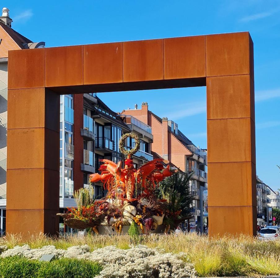 Modern Appartement Met Uniek Zeezicht Koksijde Zewnętrze zdjęcie