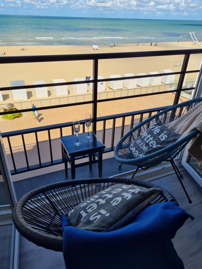 Modern Appartement Met Uniek Zeezicht Koksijde Zewnętrze zdjęcie