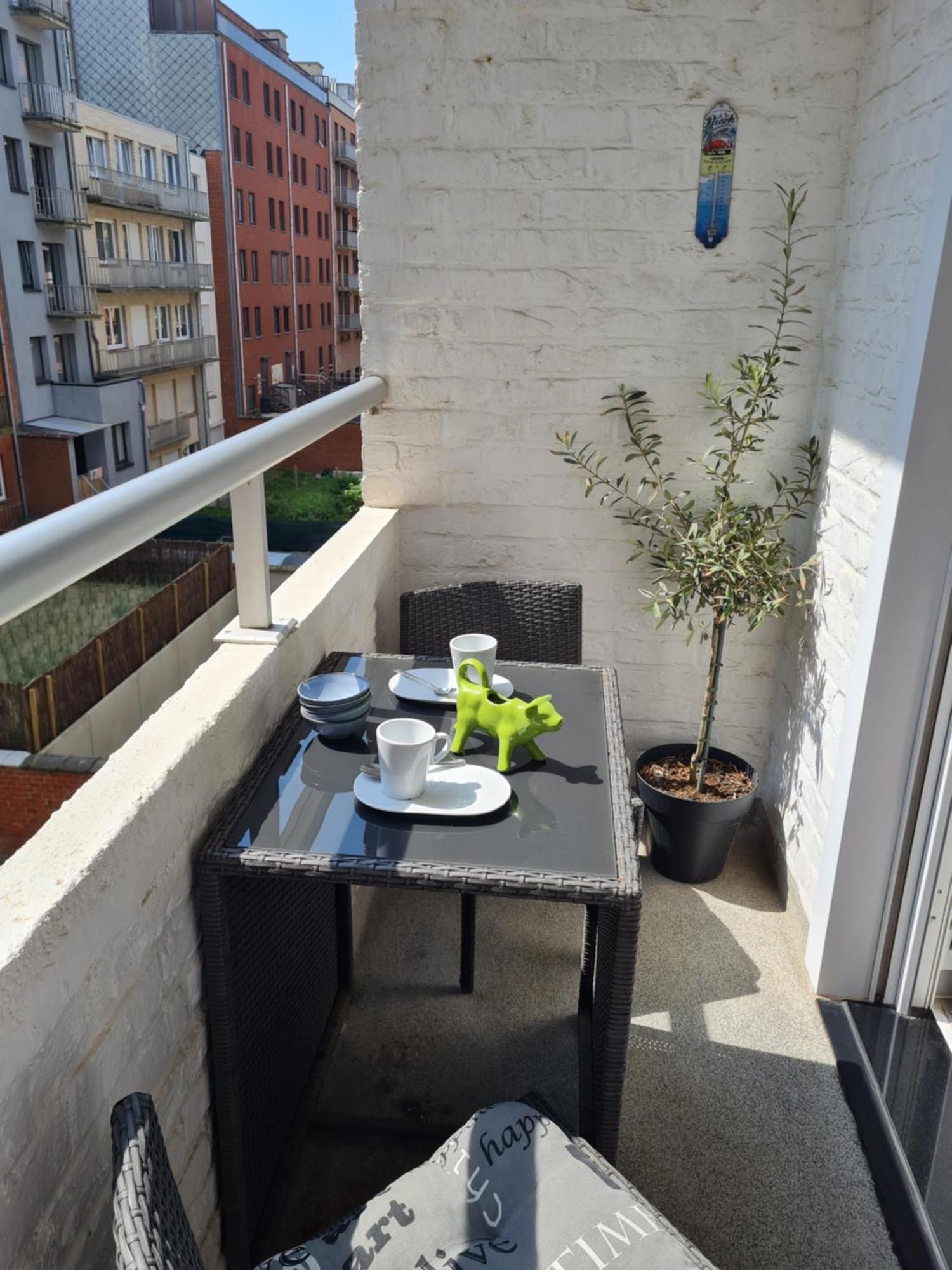 Modern Appartement Met Uniek Zeezicht Koksijde Zewnętrze zdjęcie